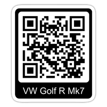 Lade das Bild in den Galerie-Viewer, Personalisierter Autoaufkleber - Mattweiß